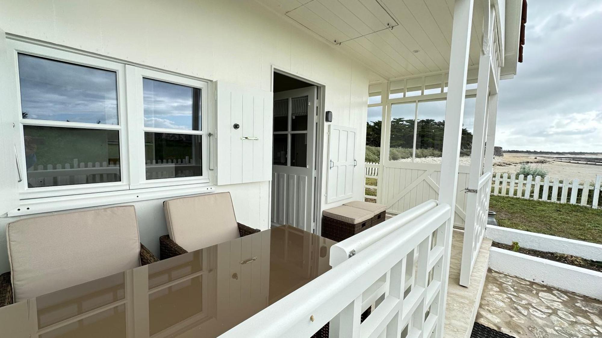 Maison Sur La Plage Avec Vue Mer Panoramique Le Martray ภายนอก รูปภาพ