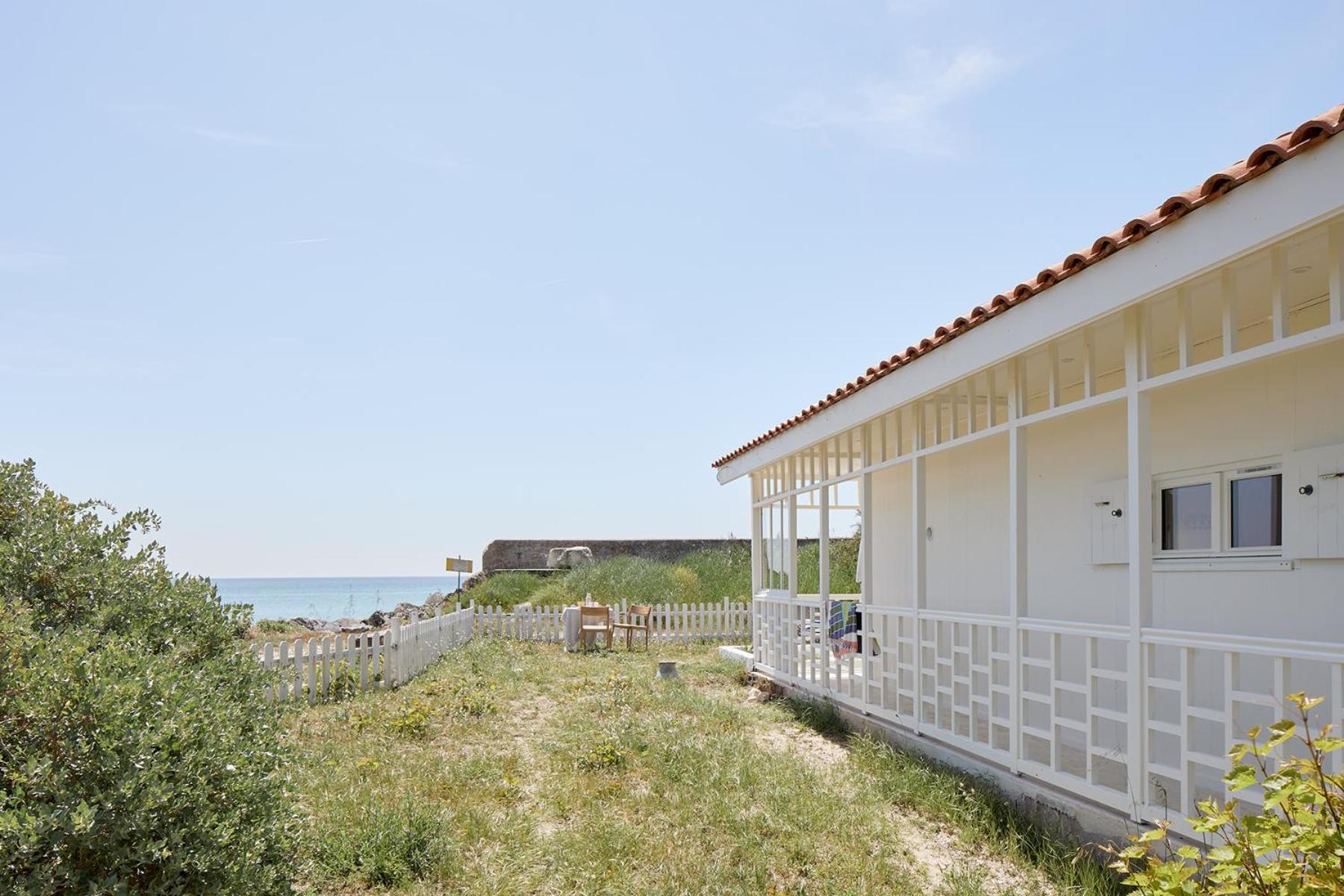 Maison Sur La Plage Avec Vue Mer Panoramique Le Martray ภายนอก รูปภาพ